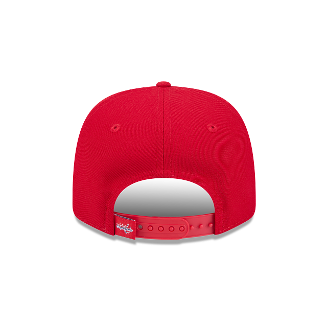 Washington Capitals NHL New Era Men Red 9Seventy Team Color Snapback Hat product image 2, provided for visual reference and