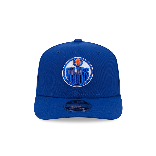 Edmonton Oilers NHL New Era Men Royal 9Seventy Team Color Snapback Hat product image 7, provided for visual reference and