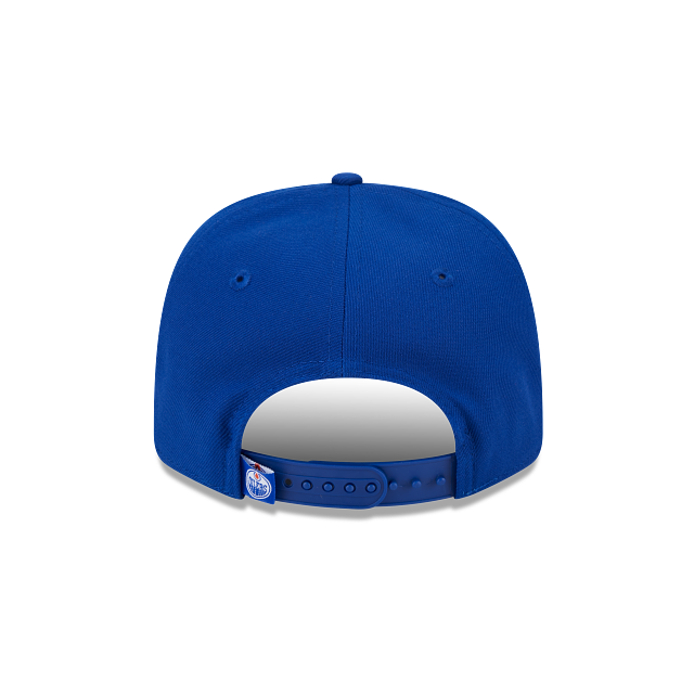 Edmonton Oilers NHL New Era Men Royal 9Seventy Team Color Snapback Hat product image 2, provided for visual reference and