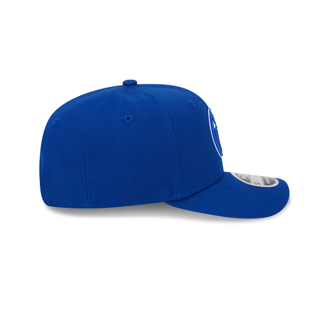 Edmonton Oilers NHL New Era Men Royal 9Seventy Team Color Snapback Hat product image 4, provided for visual reference and