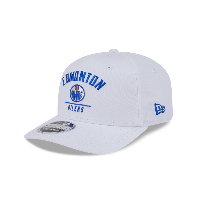 Edmonton Oilers NHL New Era Men White 9Seventy Team Color Snapback Hat product image 1, provided for visual reference and
