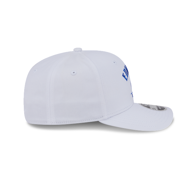 Edmonton Oilers NHL New Era Men White 9Seventy Team Color Snapback Hat product image 4, provided for visual reference and