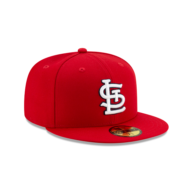 St. Louis Cardinals MLB New Era Youth Red 59Fifty Authentic Collection Fitted Hat product image 6, provided for visual