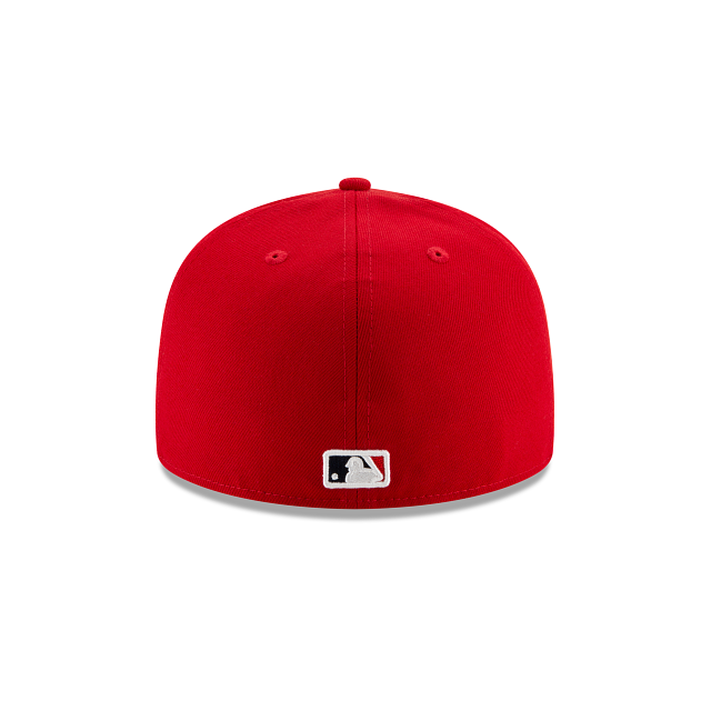 St. Louis Cardinals MLB New Era Youth Red 59Fifty Authentic Collection Fitted Hat product image 2, provided for visual