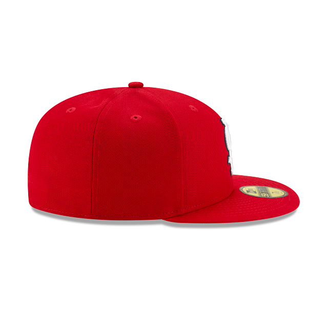 St. Louis Cardinals MLB New Era Youth Red 59Fifty Authentic Collection Fitted Hat product image 3, provided for visual