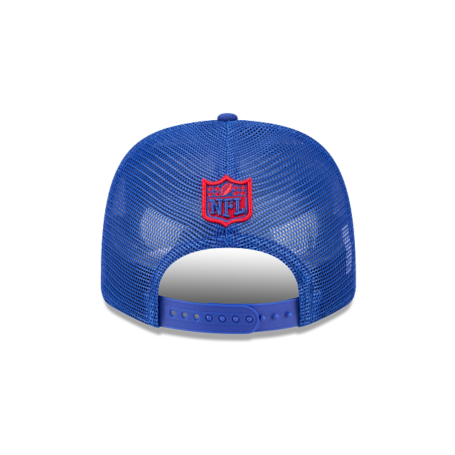 Buffalo Bills NFL New Era Men Royal 9Seventy Stretch Trucker Snapback product image 2, provided for visual reference and