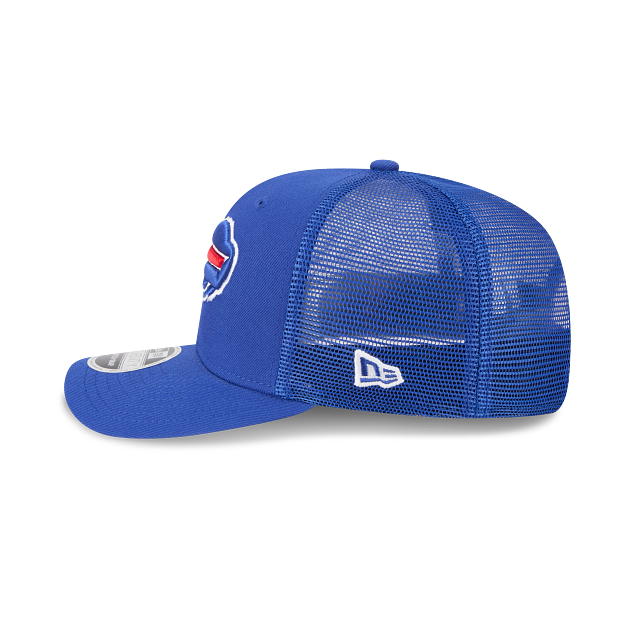 Buffalo Bills NFL New Era Men Royal 9Seventy Stretch Trucker Snapback product image 5, provided for visual reference and