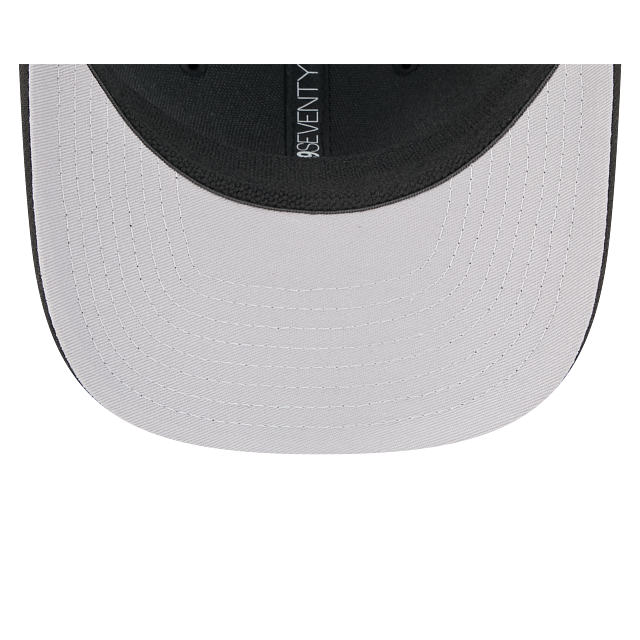 Detroit Lions NFL New Era Men Black 9Seventy Stretch Trucker Snapback product image 3, provided for visual reference and