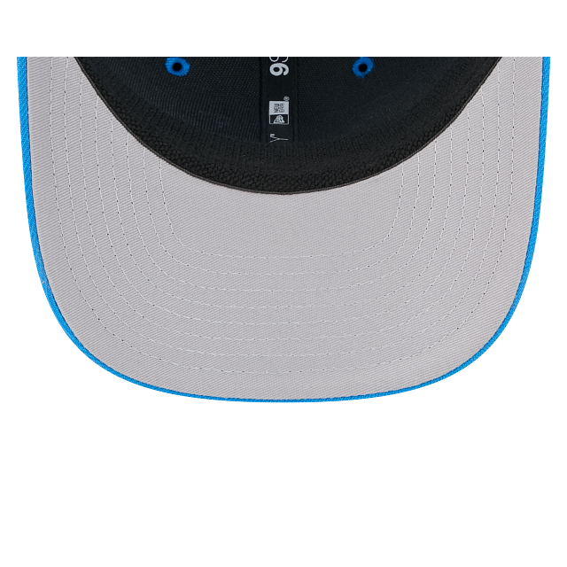 Detroit Lions NFL New Era Men Light Blue 9Seventy Stretch Trucker Snapback product image 3, provided for visual reference