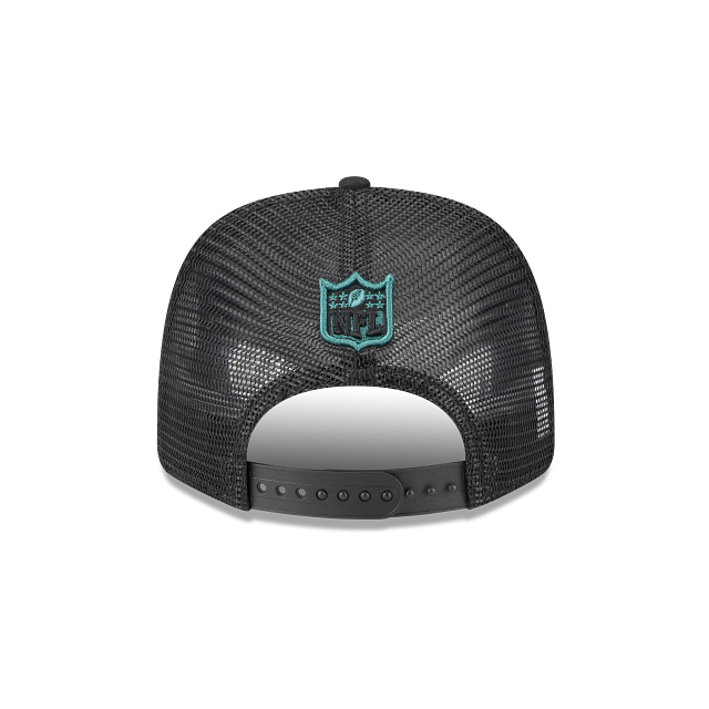 Philadelphia Eagles NFL New Era Men Black 9Seventy Stretch Trucker Snapback product image 2, provided for visual reference