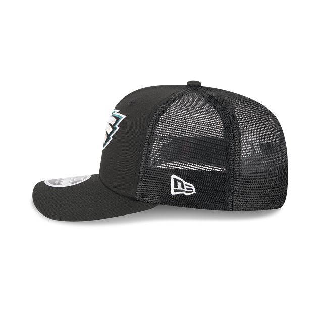 Philadelphia Eagles NFL New Era Men Black 9Seventy Stretch Trucker Snapback product image 5, provided for visual reference