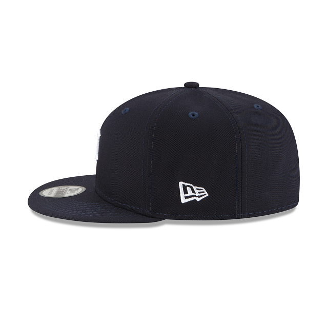 Detroit Tigers MLB New Era Men Navy 9Fifty Team Color Basic Snapback product image 5, provided for visual reference and