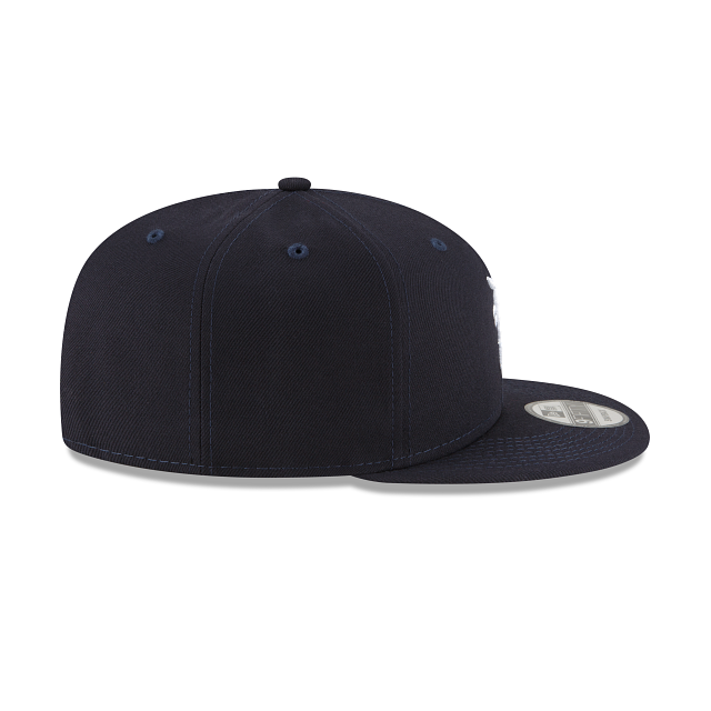Detroit Tigers MLB New Era Men Navy 9Fifty Team Color Basic Snapback product image 4, provided for visual reference and