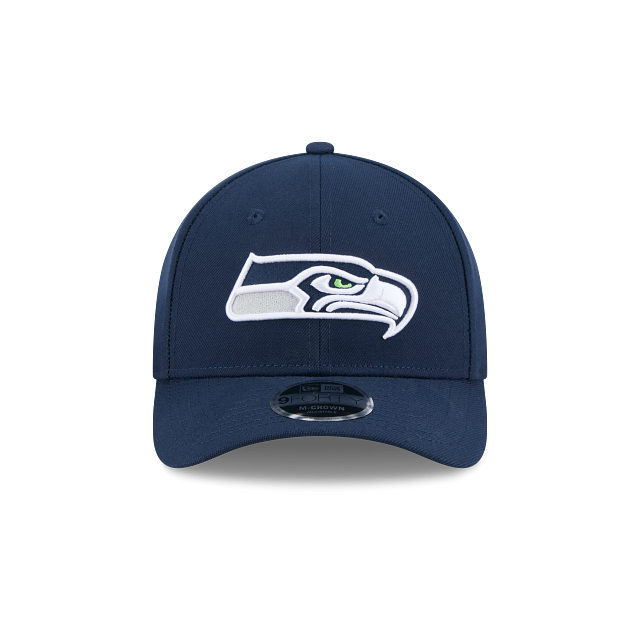 Seattle Seahawks NFL New Era Men Oceanside Blue 9FORTY M-Crown Snapback Game Hat product image 7, provided for visual