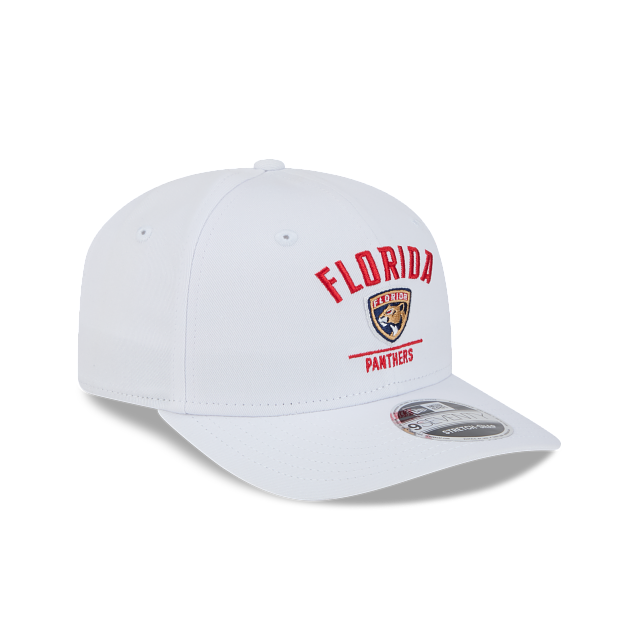 Florida Panthers NHL New Era Men White 9Seventy Snapback Hat product image 6, provided for visual reference and product