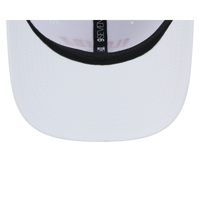 Florida Panthers NHL New Era Men White 9Seventy Snapback Hat product image 3, provided for visual reference and product