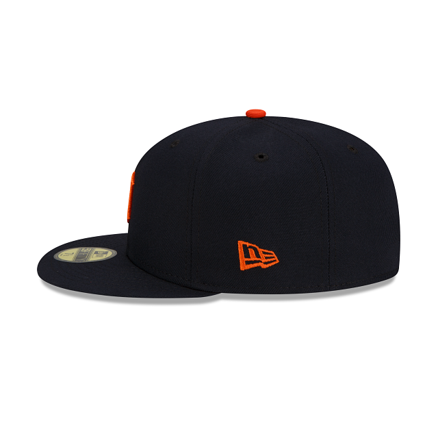 Detroit Tigers MLB New Era Youth Navy 59Fifty Authentic Collection Road 2022 Fitted Hat product image 3, provided for visual