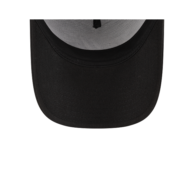 Montreal Expos MLB New Era Men Black on Black 9Forty A-Frame Snapback product image 3, provided for visual reference and
