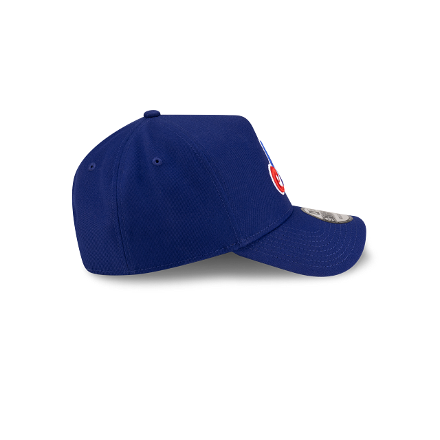 Montreal Expos MLB New Era Men Navy 9Forty A-Frame Snapback product image 4, provided for visual reference and product