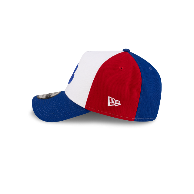 Montreal Expos MLB New Era Men Tricolor 9Forty A-Frame Snapback Hat product image 5, provided for visual reference and