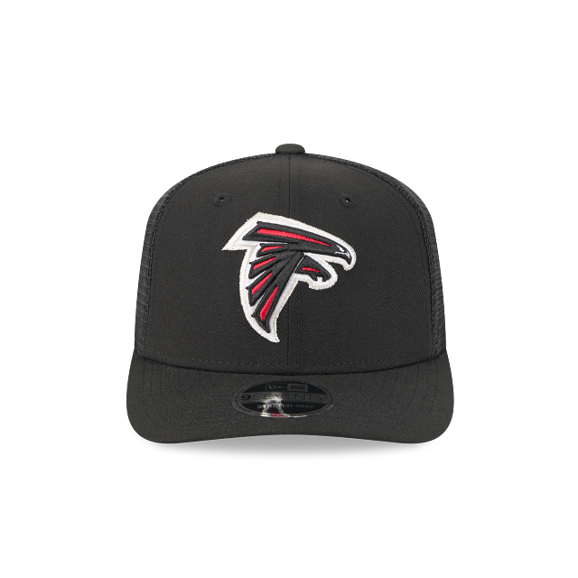 Atlanta Falcons NFL New Era Men Black 9Seventy Stretch Trucker Snapback product image 7, provided for visual reference and