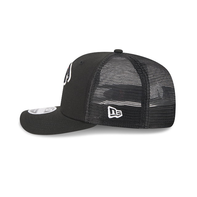 Atlanta Falcons NFL New Era Men Black 9Seventy Stretch Trucker Snapback product image 4, provided for visual reference and
