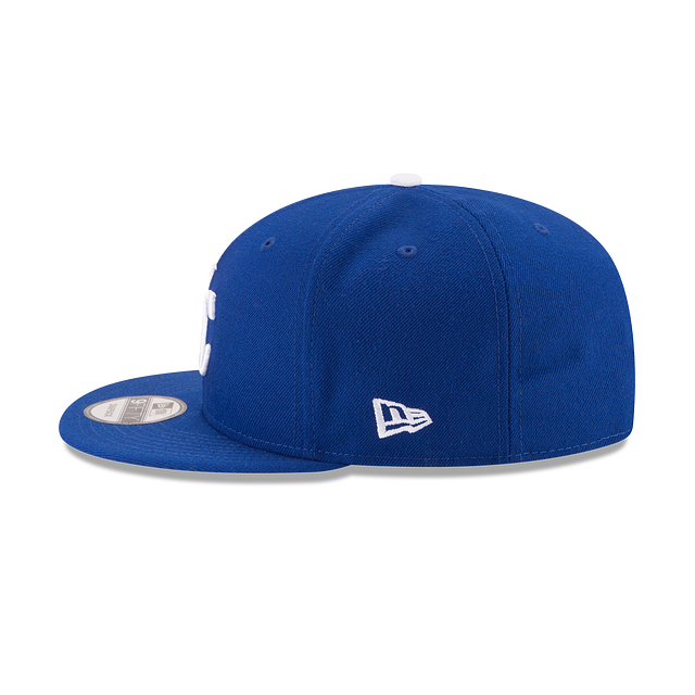 Kansas City Royals MLB New Era Men 9Fifty Royal Basic Snapback Hat product image 4, provided for visual reference and