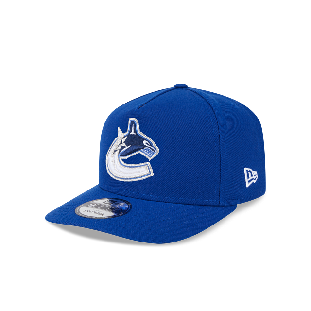Vancouver Canucks NHL New Era Men Royal 9Fifty A-Frame Snapback product image 1, provided for visual reference and product