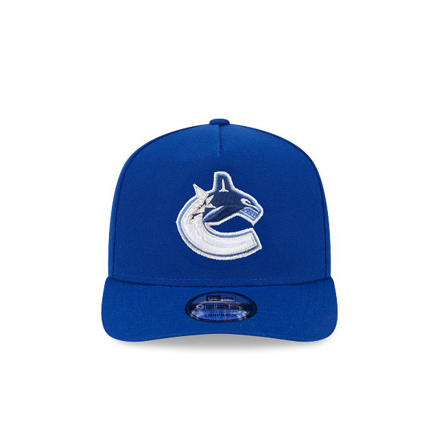 Vancouver Canucks NHL New Era Men Royal 9Fifty A-Frame Snapback product image 7, provided for visual reference and product