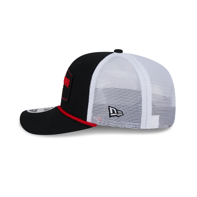Vancouver Canucks NHL New Era Men Black 9Seventy Skate Logo Cord Snapback Hat product image 5, provided for visual reference