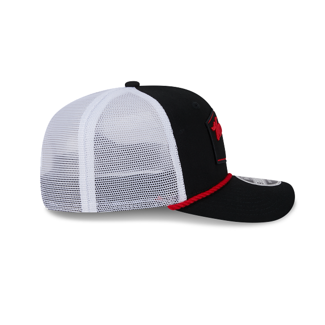 Vancouver Canucks NHL New Era Men Black 9Seventy Skate Logo Cord Snapback Hat product image 4, provided for visual reference
