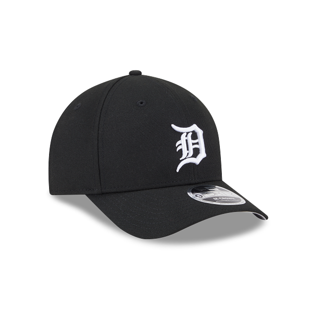 Detroit Tigers MLB New Era Men Black 9Forty M-Crown Adjustable A-Frame Hat product image 4, provided for visual reference