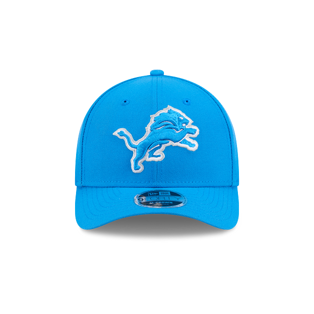 Detroit Lions NFL New Era Men Honolulu Blue 9FORTY M-Crown Snapback Game Hat product image 7, provided for visual reference