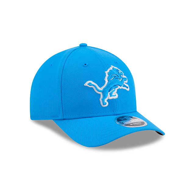 Detroit Lions NFL New Era Men Honolulu Blue 9FORTY M-Crown Snapback Game Hat product image 6, provided for visual reference