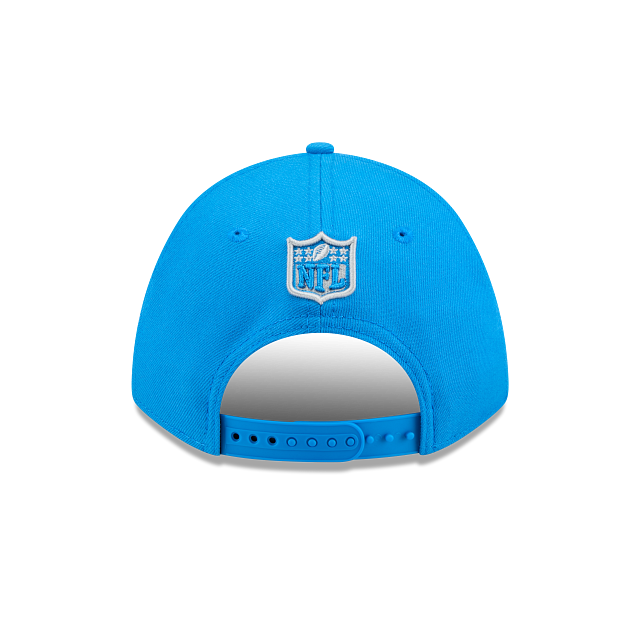 Detroit Lions NFL New Era Men Honolulu Blue 9FORTY M-Crown Snapback Game Hat product image 2, provided for visual reference