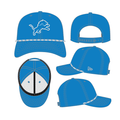 Detroit Lions NFL New Era Men Light Blue 9Seventy Multi-Rope Stretch Snapback Hat product image 1, provided for visual