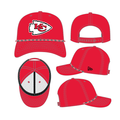 Kansas City Chiefs NFL New Era Men Red 9Seventy Multi-Rope Stretch Snapback Hat product image 1, provided for visual