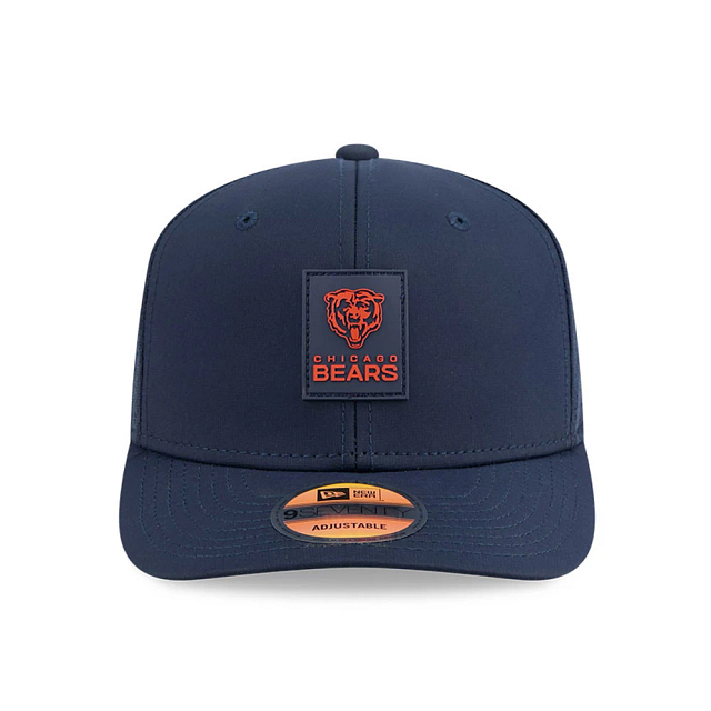 Chicago Bears NFL New Era Men Navy 9Seventy 2025 Sideline Hot Weather Trucker Snapback product image 6, provided for visual