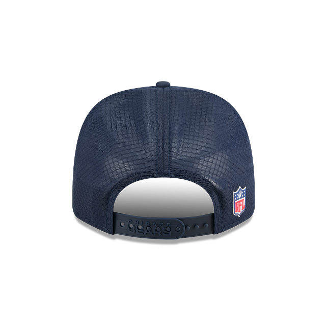 Chicago Bears NFL New Era Men Navy 9Seventy C Logo 2025 Sideline Hot Weather Trucker Snapback product image 7, provided for