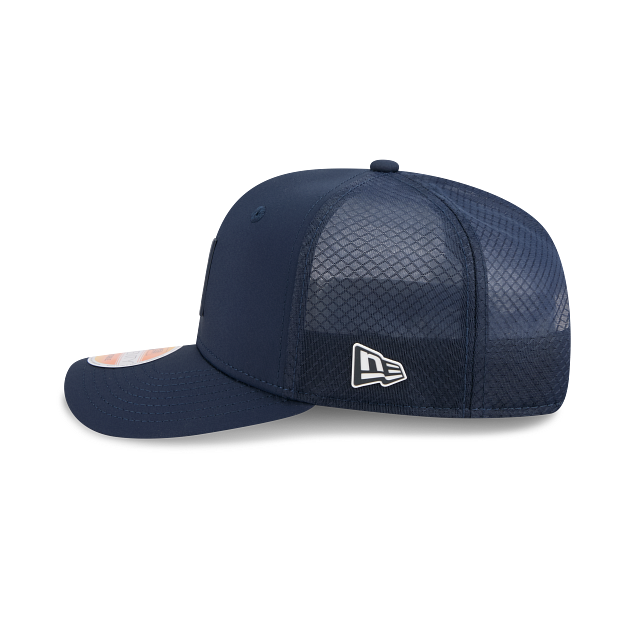 Chicago Bears NFL New Era Men Navy 9Seventy C Logo 2025 Sideline Hot Weather Trucker Snapback product image 6, provided for