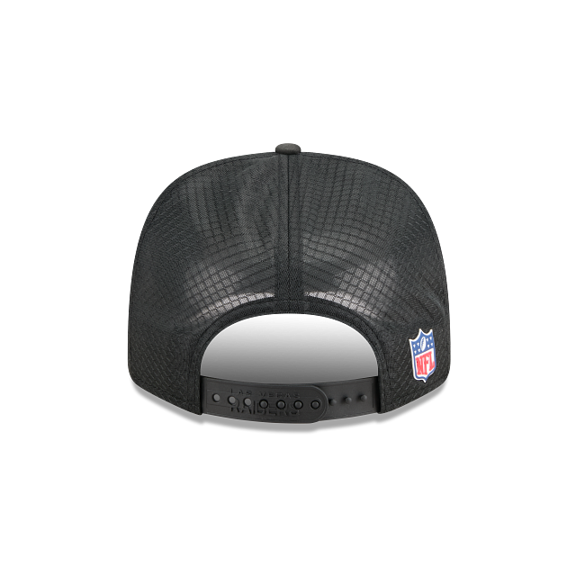 Las Vegas Raiders NFL New Era Men Black 9Seventy 2025 Sideline Hot Weather Trucker Snapback product image 2, provided for