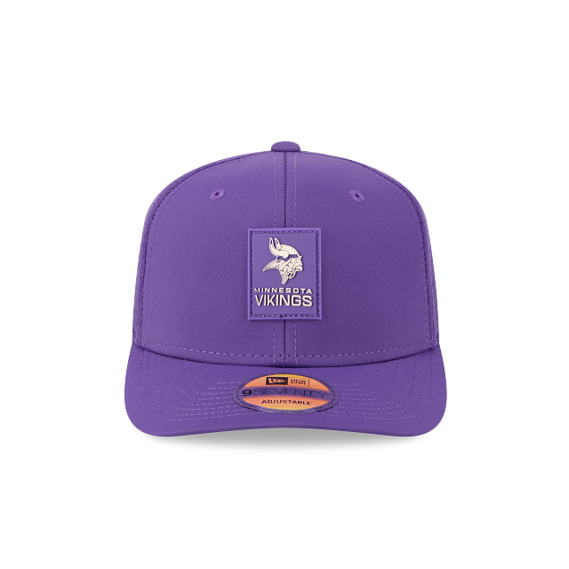 Minnesota Vikings NFL New Era Men Purple 9Seventy 2025 Sideline Hot Weather Trucker Snapback product image 3, provided for