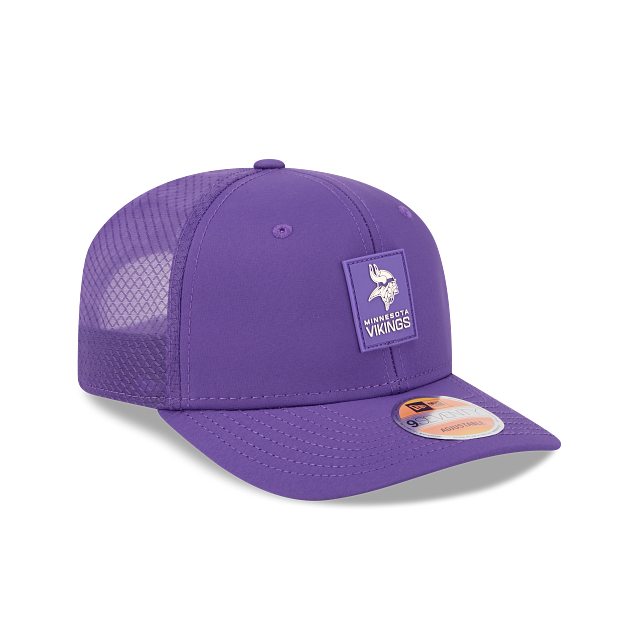 Minnesota Vikings NFL New Era Men Purple 9Seventy 2025 Sideline Hot Weather Trucker Snapback product image 4, provided for