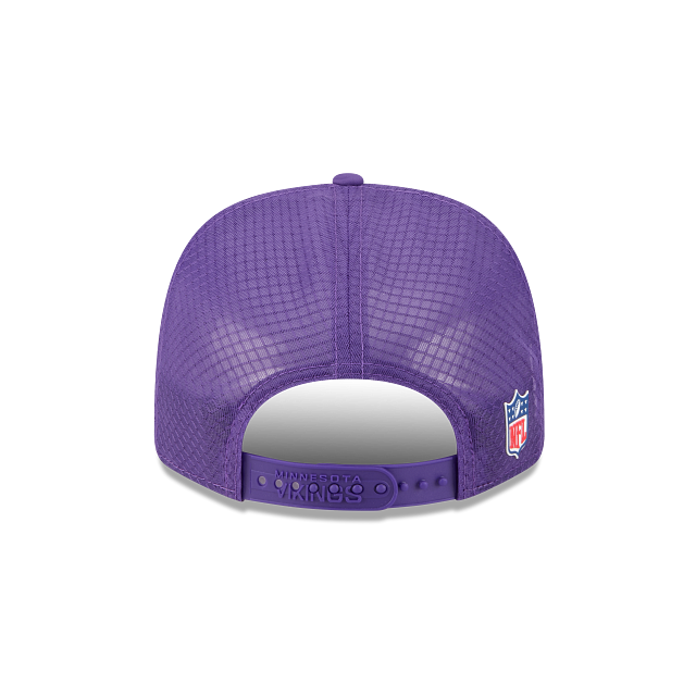Minnesota Vikings NFL New Era Men Purple 9Seventy 2025 Sideline Hot Weather Trucker Snapback product image 2, provided for