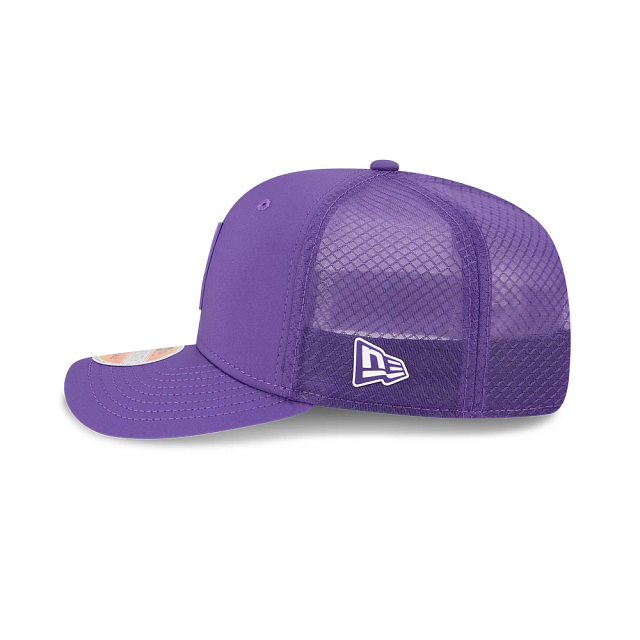 Minnesota Vikings NFL New Era Men Purple 9Seventy 2025 Sideline Hot Weather Trucker Snapback product image 5, provided for