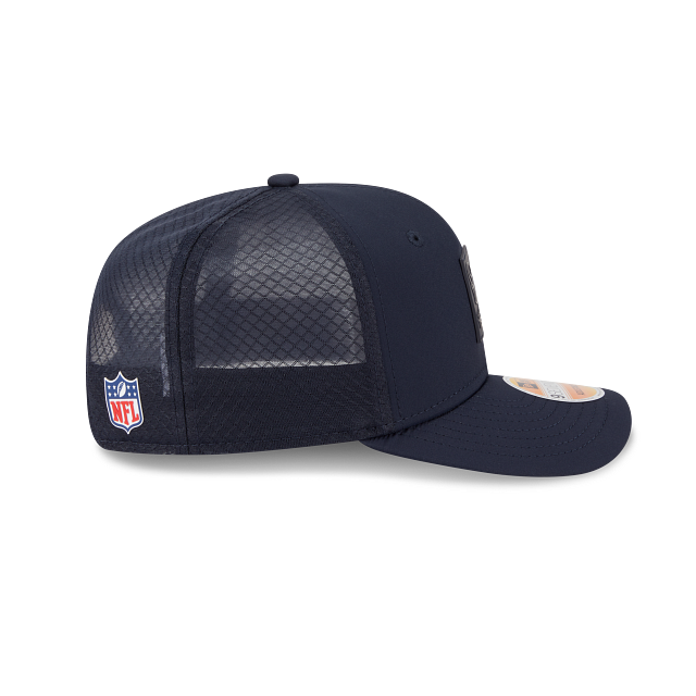 Houston Texans NFL New Era Men Navy 9Seventy 2025 Sideline Hot Weather Trucker Snapback product image 7, provided for visual