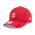 San Francisco 49ers NFL New Era Men Red 9Forty 2025 Sideline M-Crown Snapback product image 1, provided for visual reference