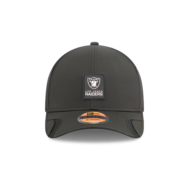 Las Vegas Raiders NFL New Era Men Black 9Forty 2025 Sideline M-Crown Snapback product image 3, provided for visual reference