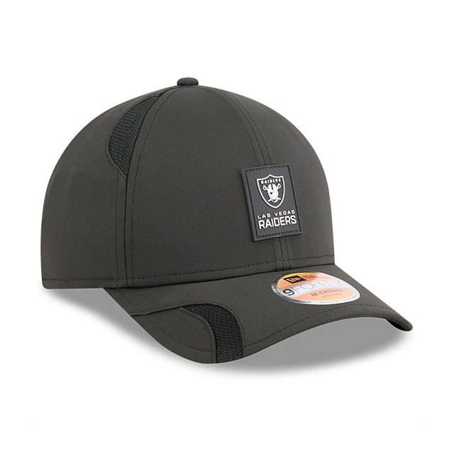 Las Vegas Raiders NFL New Era Men Black 9Forty 2025 Sideline M-Crown Snapback product image 5, provided for visual reference