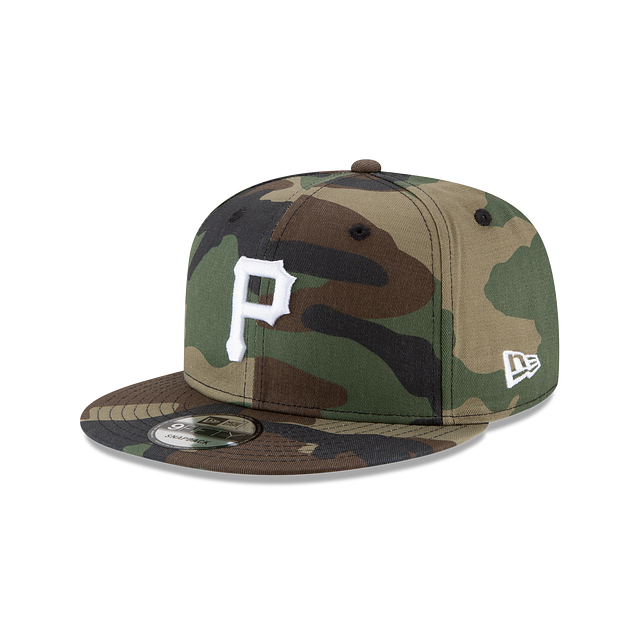 Pittsburgh Pirates MLB New Era Men 9Fifty Camo Basic Snapback product image 1, provided for visual reference and product